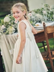 Angel & Rocket White Sequin Bow Claudia Dress - Image 2 of 11