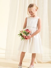 Angel & Rocket White Sequin Bow Claudia Dress - Image 3 of 11
