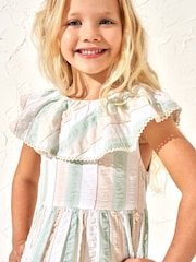 Angel & Rocket Green Tasha Collar Sundress - Image 3 of 6