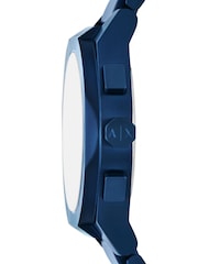 Armani Exchange Blue Sync Chronograph Stainless Steel Watch - Image 4 of 6