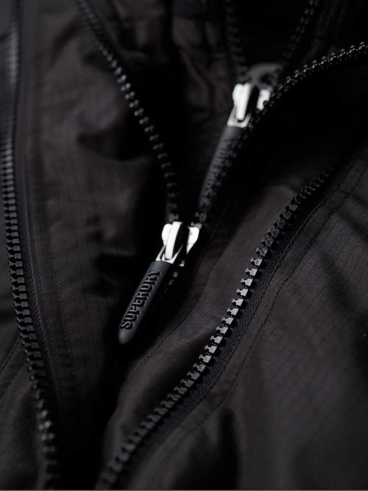Superdry Black Mountain Windcheater Jacket - Image 7 of 7