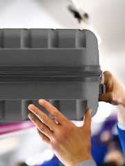 Flight Knight 56x45x25cm EasyJet Overhead 4 Wheel ABS Hard Case Cabin Carry On Hand Luggage - Image 3 of 5