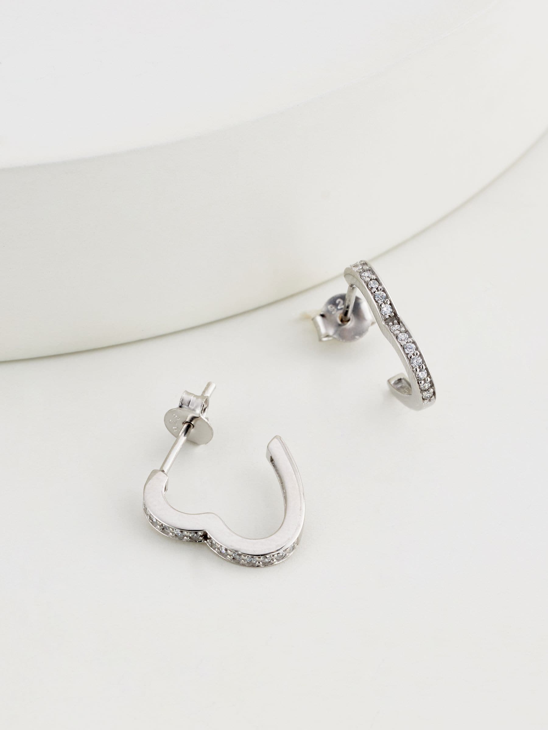 ucalypt/ユーカリプト】P515Love and Heart Hoop  Pierce(ペア）（4-0414-7-11-105）｜NOLLEY'S(ノーリーズ）｜NOLLEY'S(ノーリーズ）｜women（WOMEN）｜NOLLEY'S  MALL（ノーリーズ モール）