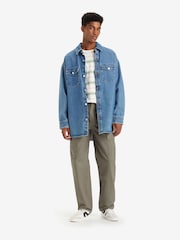Levi's GreenSmokey Olive Canvas XX Cargo Straight Trousers - Image 1 of 6