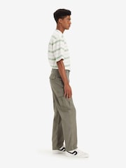 Levi's GreenSmokey Olive Canvas XX Cargo Straight Trousers - Image 3 of 6