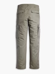 Levi's GreenSmokey Olive Canvas XX Cargo Straight Trousers - Image 5 of 6