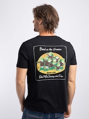 Weird Fish Black Band On The Grunion Back Print Artist T-Shirt - Image 2 of 6