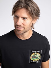 Weird Fish Black Band On The Grunion Back Print Artist T-Shirt - Image 4 of 6