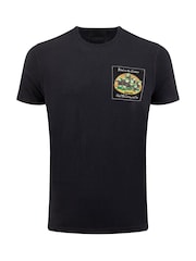 Weird Fish Black Band On The Grunion Back Print Artist T-Shirt - Image 5 of 6