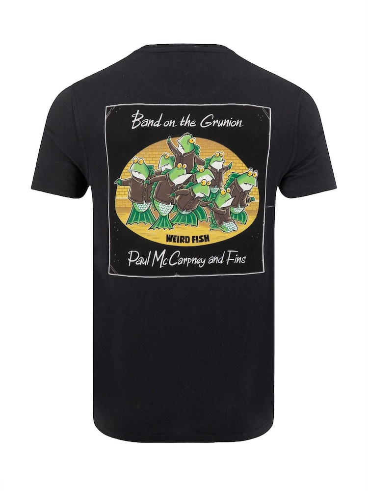 Weird Fish Black Band On The Grunion Back Print Artist T-Shirt - Image 6 of 6 Weird Fish Black Band On The Grunion Back Print Artist T-Shirt - Image 6 of 6