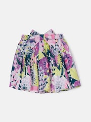 Angel & Rocket Purple 100% Cotton Darcy Printed Layered Skirt - Image 4 of 6