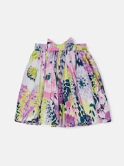 Angel & Rocket Purple 100% Cotton Darcy Printed Layered Skirt - Image 5 of 6