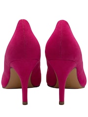 Lotus Pink Stiletto Heel Court Shoes - Image 3 of 4