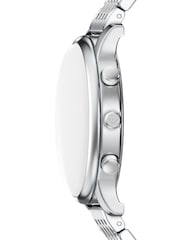 Emporio Armani Silver Chronograph Stainless Steel Watch - Image 6 of 6