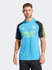 adidas Bright Blue Arsenal Tiro 23 Training Jersey - Image 1 of 8