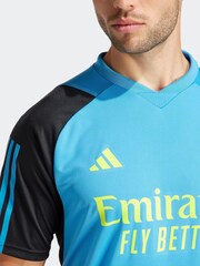 adidas Bright Blue Arsenal Tiro 23 Training Jersey - Image 5 of 8