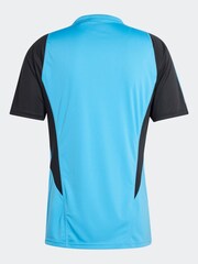 adidas Bright Blue Arsenal Tiro 23 Training Jersey - Image 8 of 8