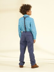 Angel & Rocket Blue Bentley Shirt & Trousers Set - Image 2 of 3