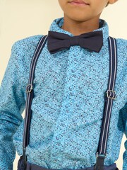 Angel & Rocket Blue Bentley Shirt & Trousers Set - Image 3 of 3