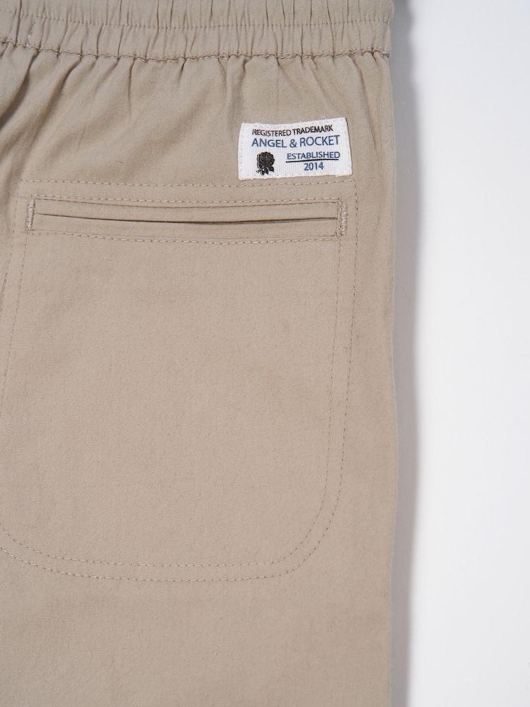 Angel & Rocket Natural Byron Smart Woven Joggers - Image 7 of 7
