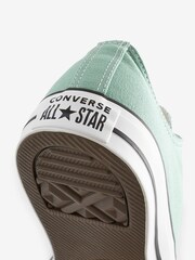 Converse Green Chuck Taylor Ox Classic Low Trainers - Image 7 of 9
