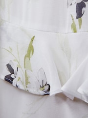 Florere Floral Tiered Mini Dress - Image 5 of 5