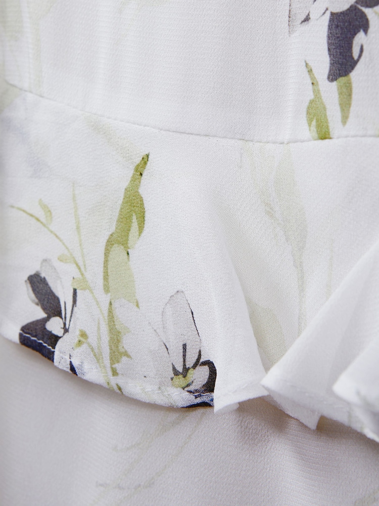 Florere Floral Tiered Mini Dress - Image 5 of 5