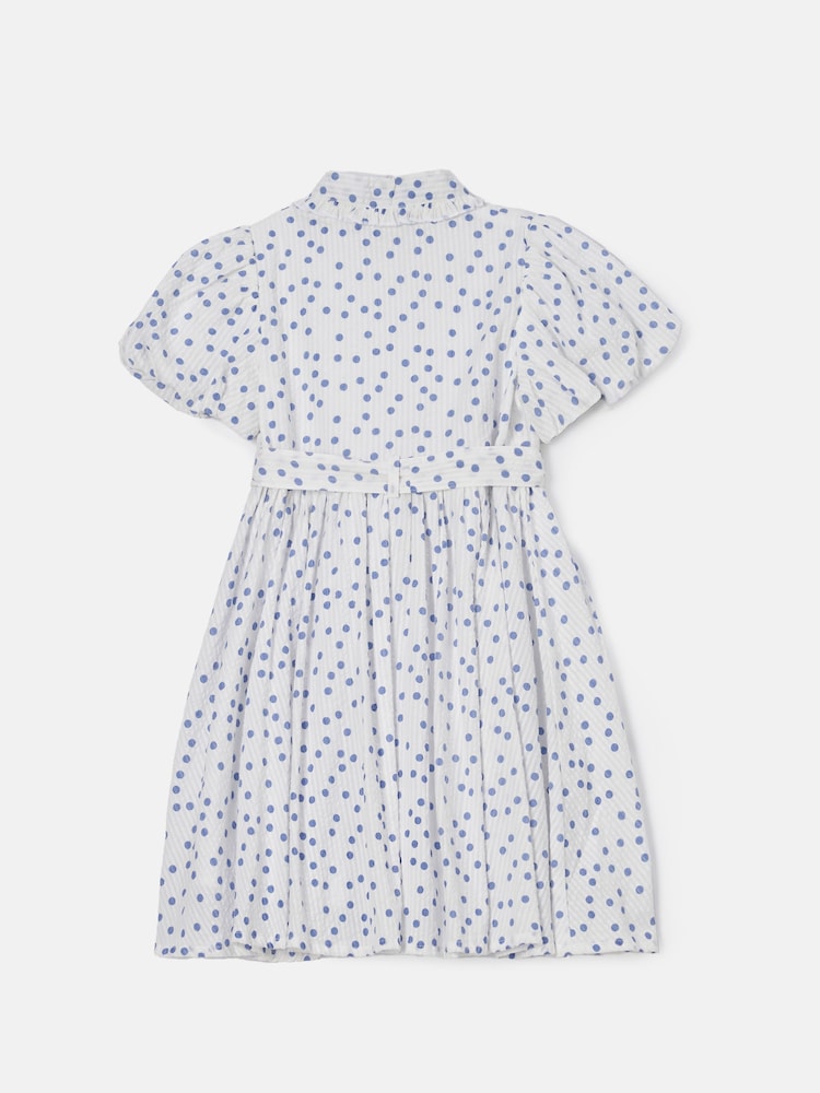 Angel & Rocket Cream Danni Spot Shirt Dress - Image 2 of 3 Angel & Rocket Cream Danni Spot Shirt Dress - Image 2 of 3