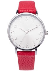 Red Simple Strap Watch - Image 2 of 4