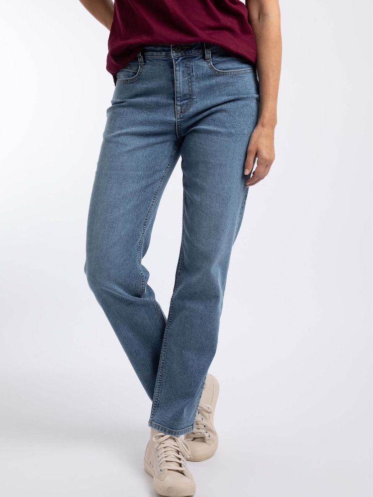 Weird Fish Gemma Straight Fit Jeans - Imagen 1 de 5
