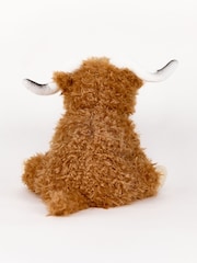 Warmies Highland Cow with Horns Fully Heatable Soft Toy - Image 3 of 3