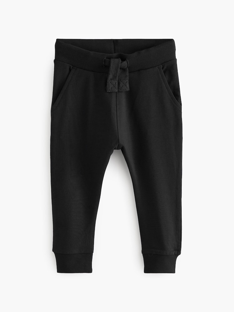 Black/Navy/Grey Joggers 5 Pack (3mths-7yrs) - Image 3 of 8