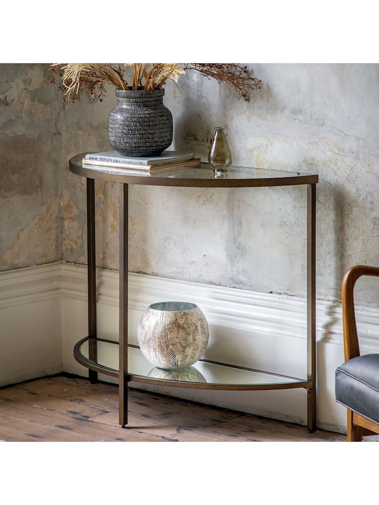 Gallery Home Bronze Minster Console Table - Image 1 of 6