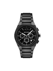 Armani Exchange Black Sync Chronograph Stainless Steel Watch - Image 1 of 5