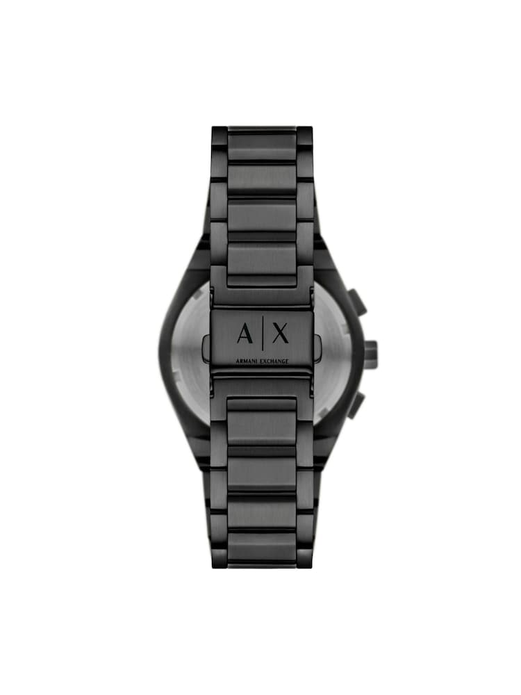 Armani Exchange Black Sync Chronograph Stainless Steel Watch - Image 2 of 5 Armani Exchange Black Sync Chronograph Stainless Steel Watch - Image 2 of 5