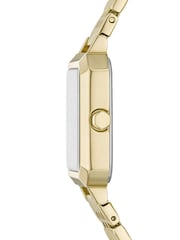 Armani Exchange Gold Tone Three-Hand Stainless Steel Watch - Image 4 of 5