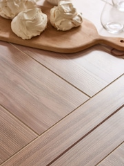 Laura Ashley White Dorset Extending Dining Table - Image 3 of 7