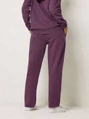 M&Co Purple Straight Leg Joggers - Image 3 of 6