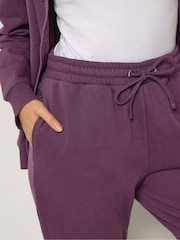 M&Co Purple Straight Leg Joggers - Image 4 of 6