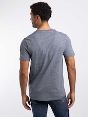 Weird Fish Light Grey Fished Branded Cotton T-Shirt - Image 2 of 6