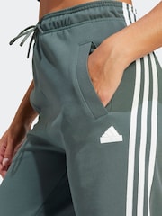 Зеленый - Спортивные брюки с 3 полосками adidas Sportswear Future Icons - Изображение 4 из 6