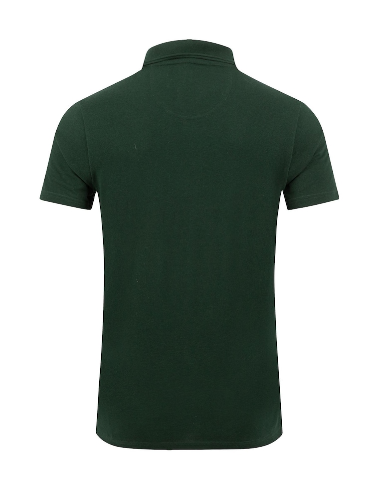 Verde oscuro - Polo de algodón piqué Miles de Weird Fish - Imagen 7 de 7