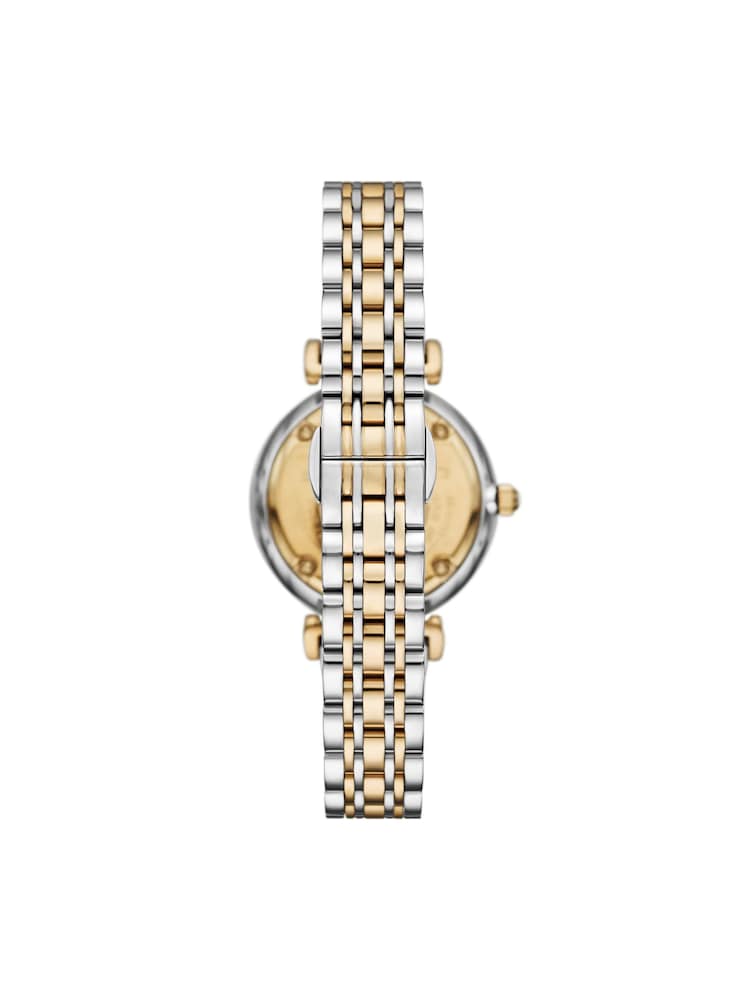 Emporio Armani Silver Tone Two-Hand Stainless Steel Watch - Image 2 of 6 Emporio Armani Silver Tone Two-Hand Stainless Steel Watch - Image 2 of 6