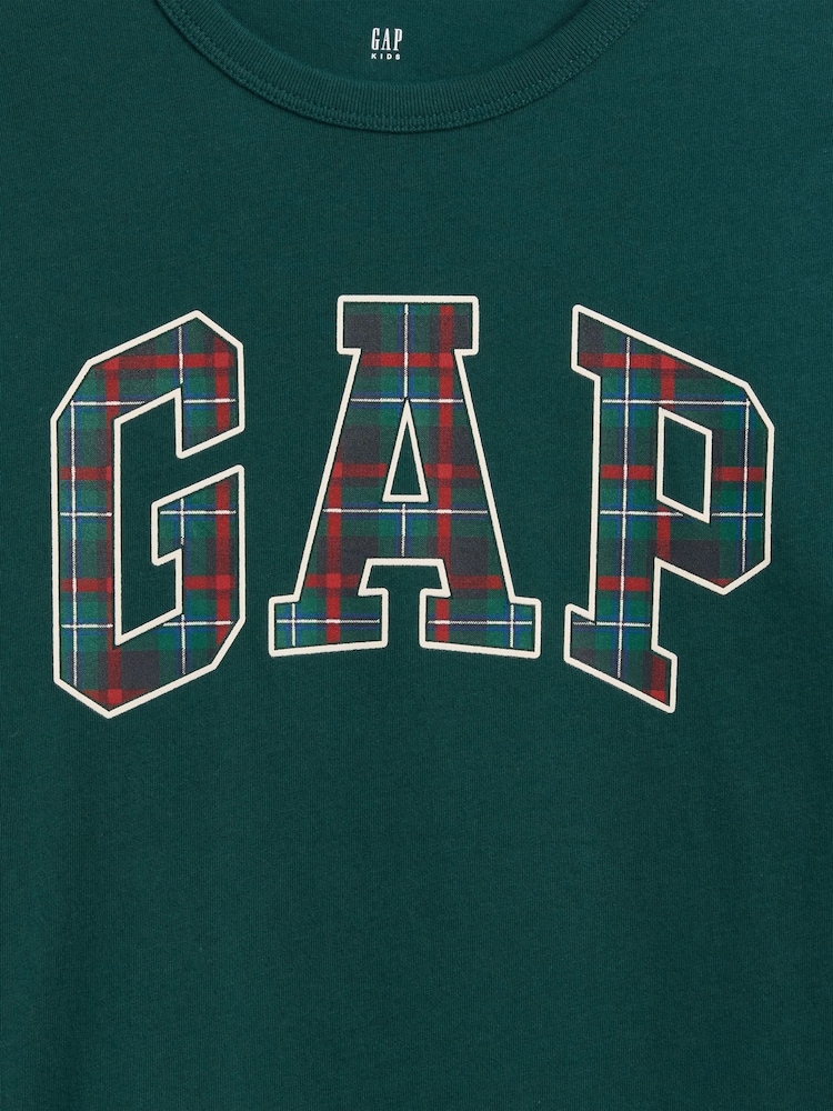 Gap Green Check Brannan Bear Graphic T-Shirt (4-13yrs) - Image 3 of 3 Gap Green Check Brannan Bear Graphic T-Shirt (4-13yrs) - Image 3 of 3