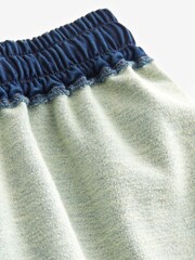 Dark Blue Cosy Denim Joggers - Image 7 of 9