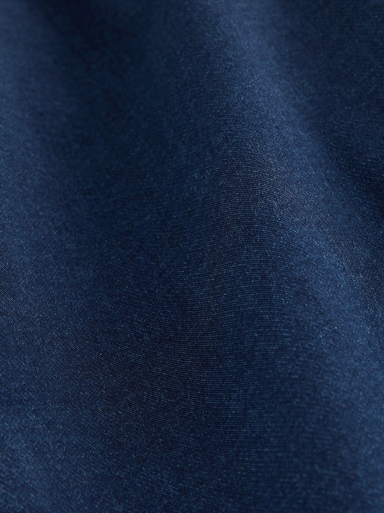 Dark Blue Cosy Denim Joggers - Image 9 of 9
