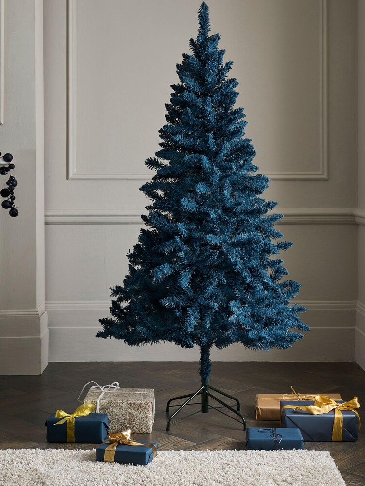 Navy 6ft Christmas Tree - Image 1 of 6 Navy 6ft Christmas Tree - Image 1 of 6