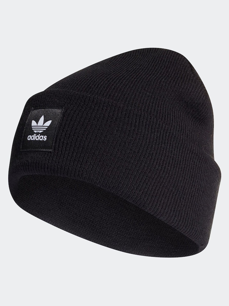 adidas Originals Black Adicolour Cuff Beanie - Image 1 of 4
