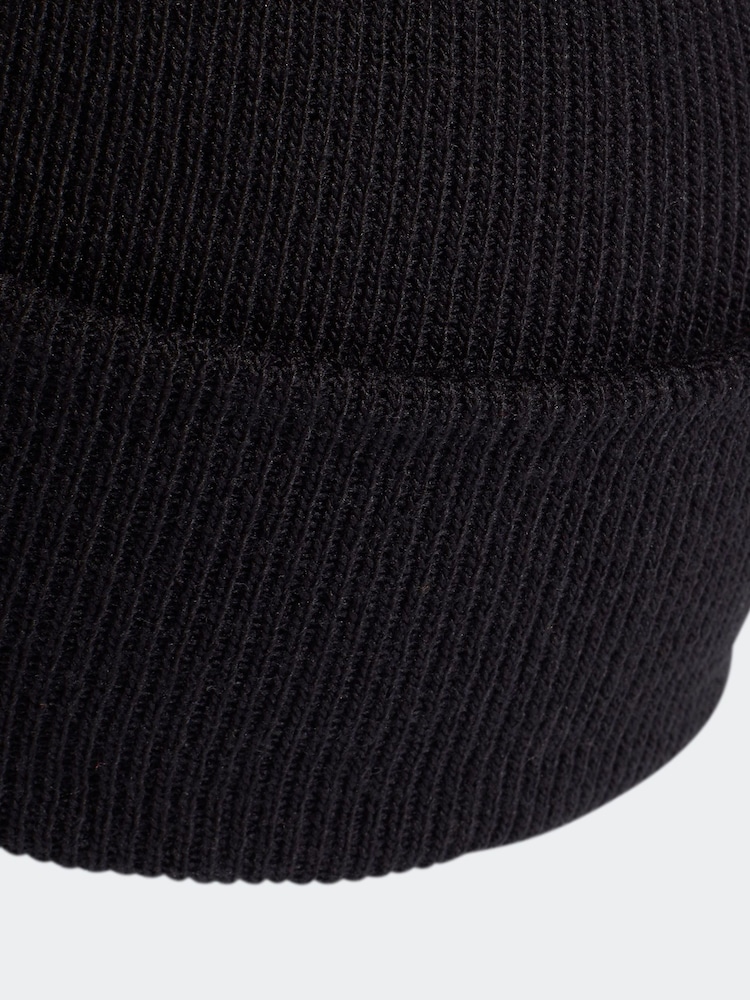 adidas Originals Black Adicolour Cuff Beanie - Image 4 of 4