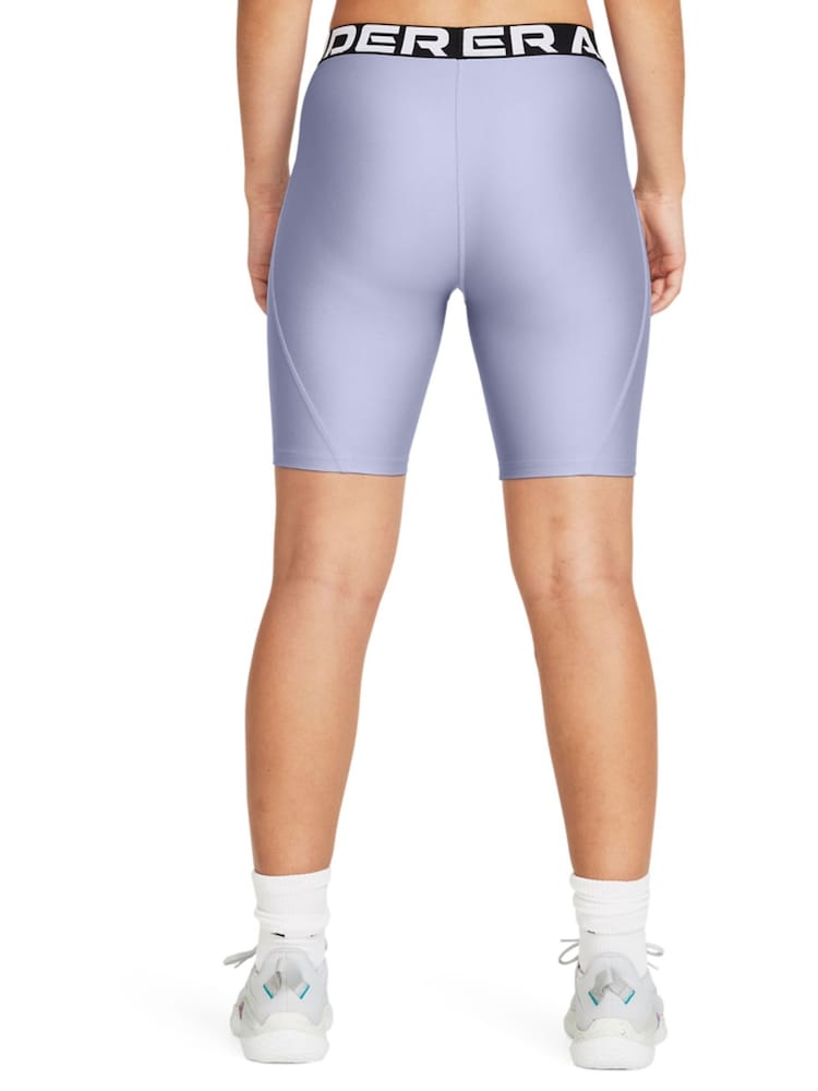 Under Armour Blue/White Womens Heat Gear Authentics Shorts - Image 2 of 4 Under Armour Blue/White Womens Heat Gear Authentics Shorts - Image 2 of 4